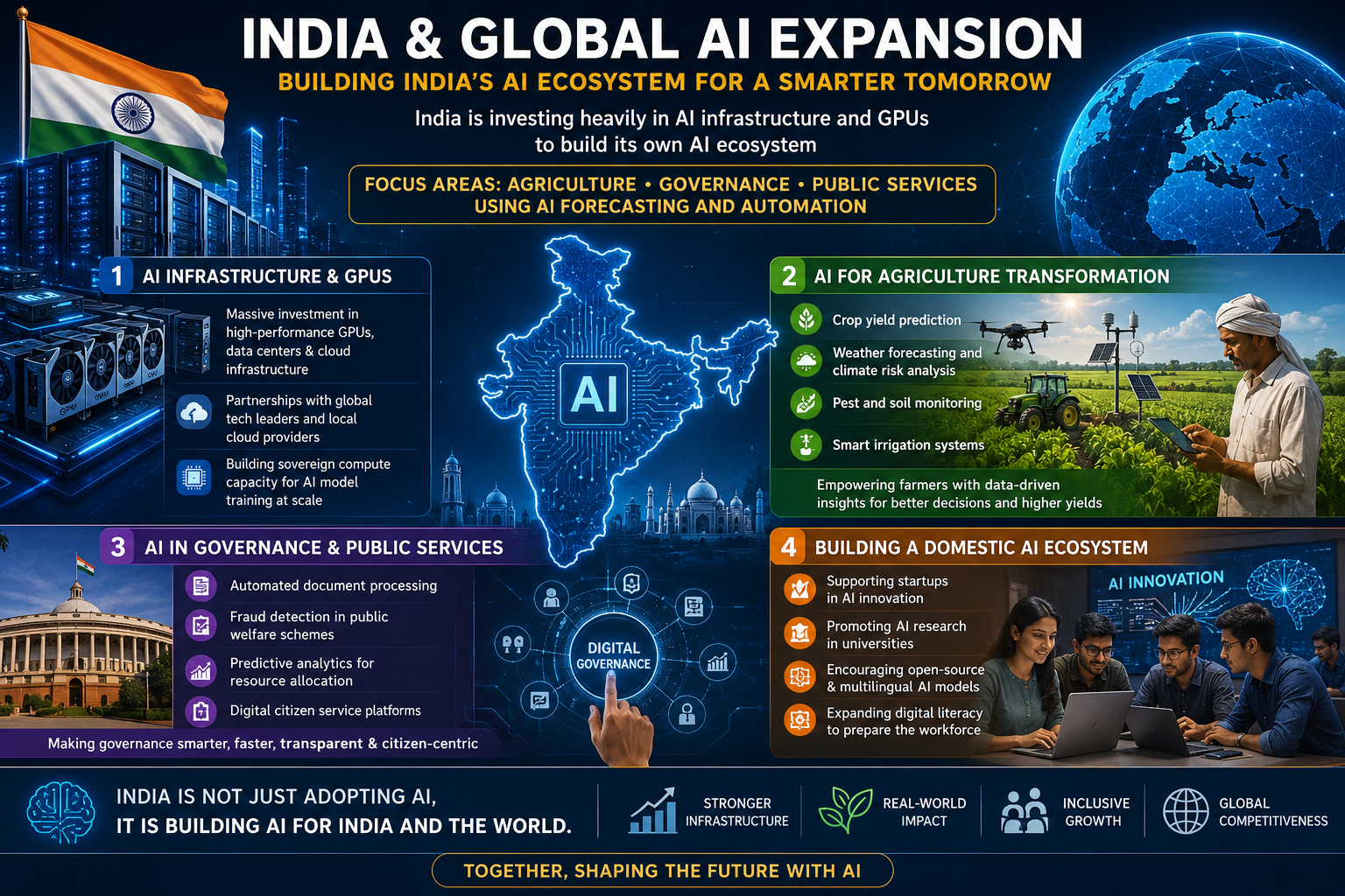 India & Global AI Expansion: Building the Next AI Power Ecosystem