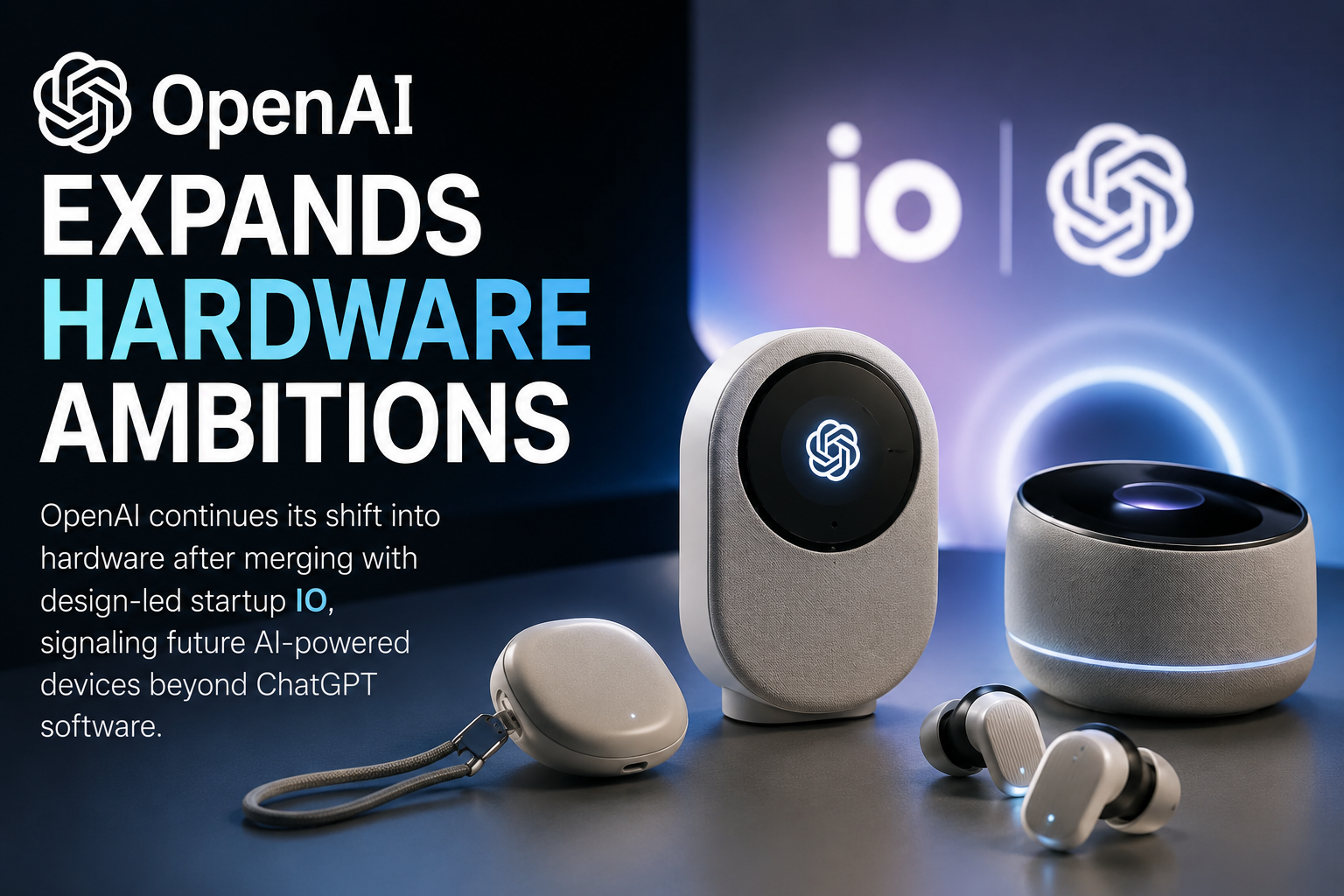 OpenAI Expands Hardware Ambitions: From Software to AI Devices